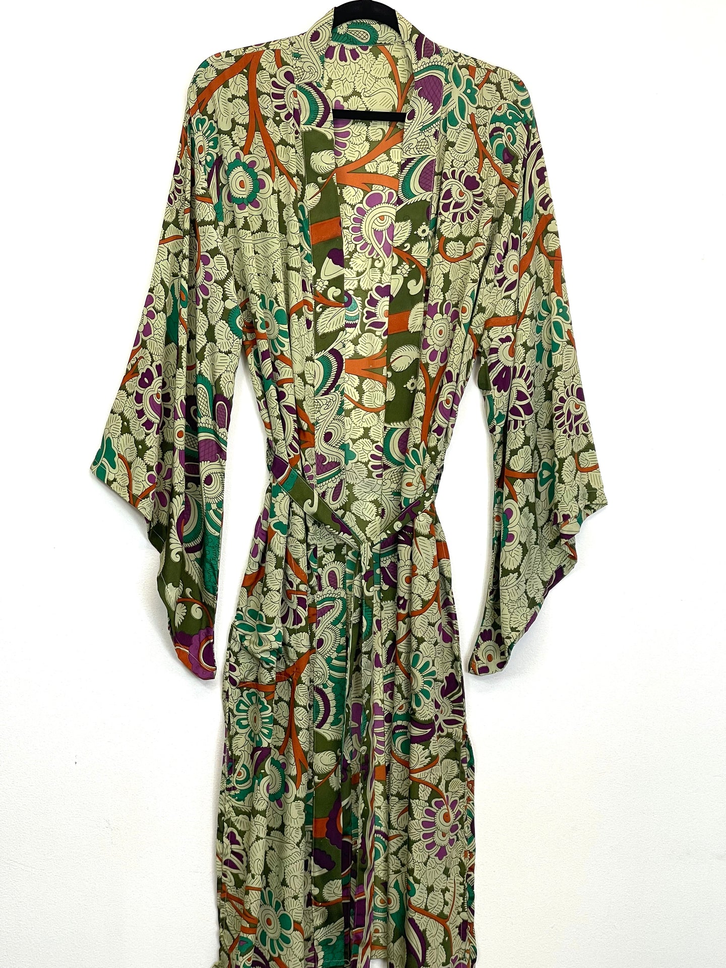 Vintage Sari Kimono Long