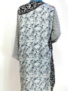 Vintage Silk Sari Long Shirt