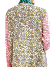 Load image into Gallery viewer, Vintage Silk Sari Long Shirt
