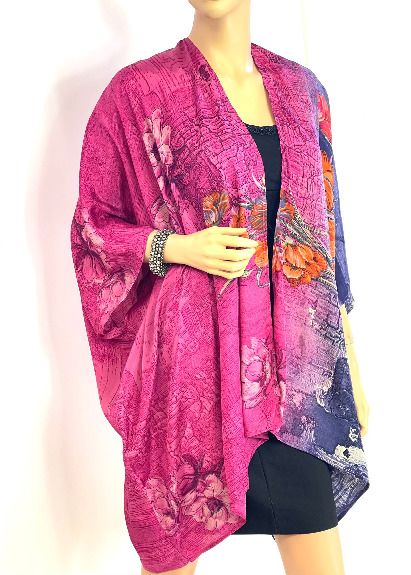Tie Dye Kimono Duster