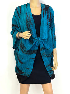 Tie Dye Kimono Duster