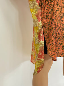Vintage Silk Sari Long Shirt