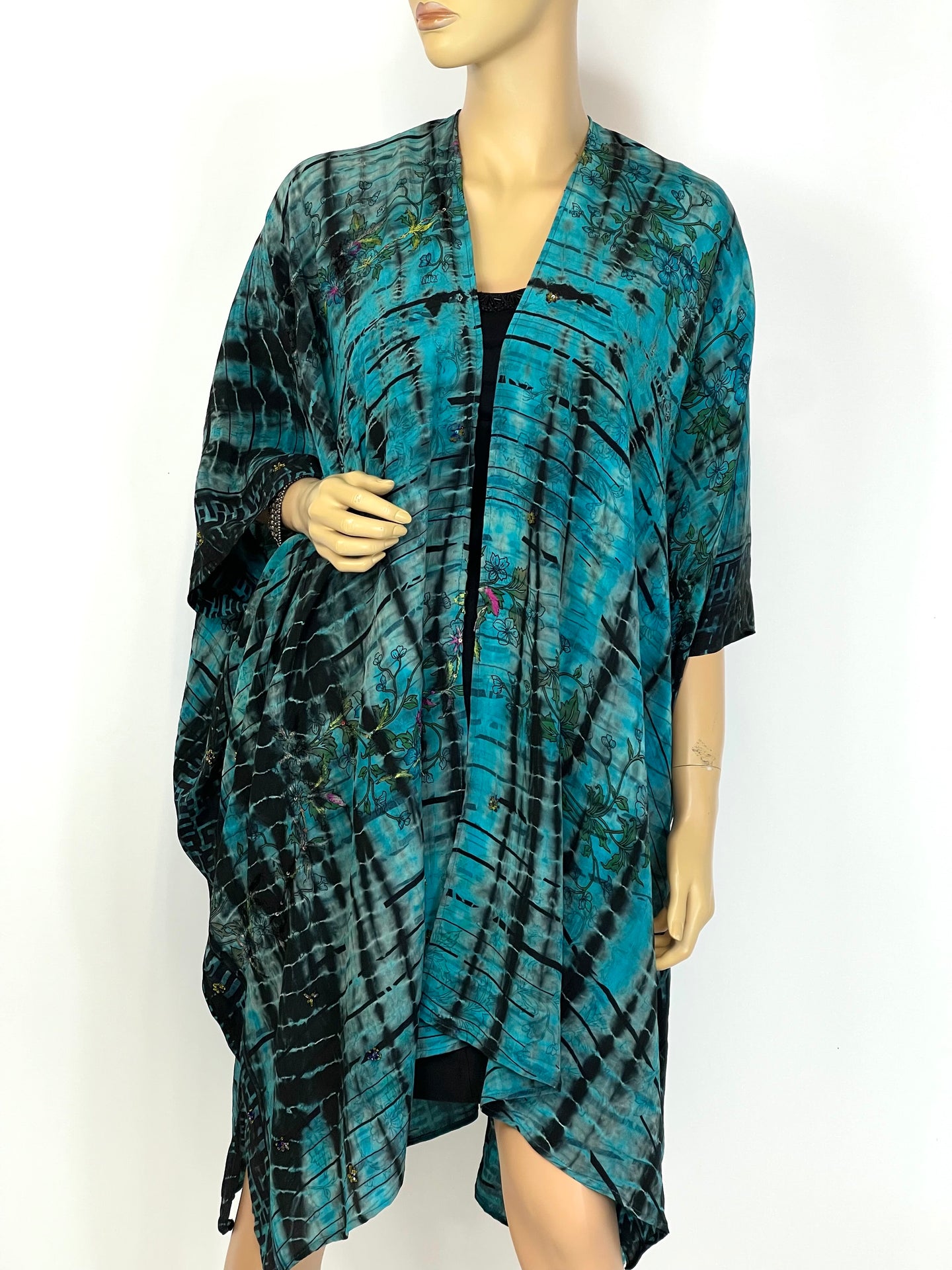Tie Dye Kimono Duster