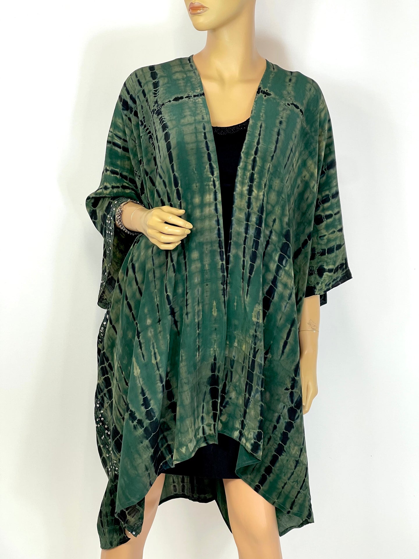 Tie Dye Kimono Duster