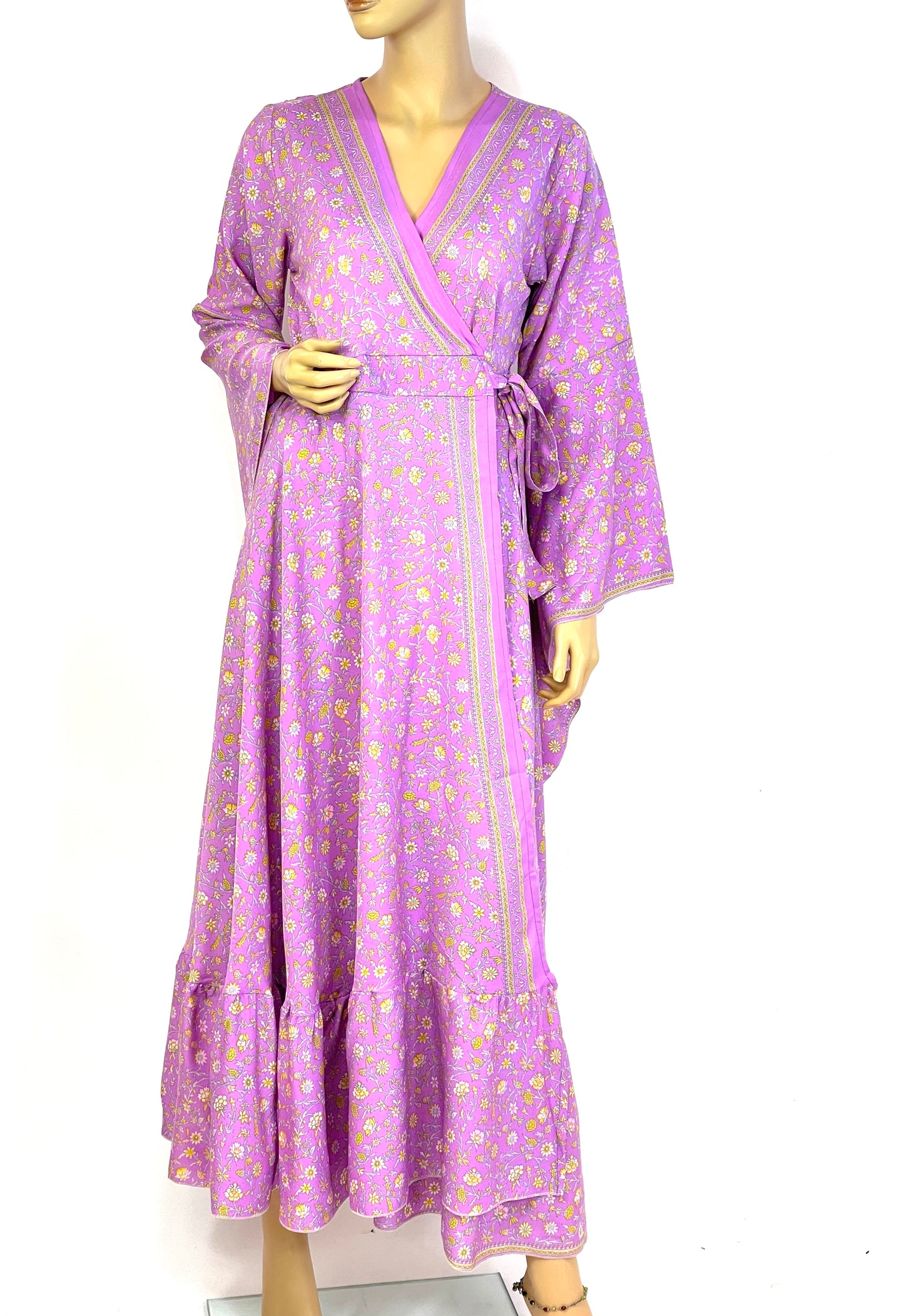 Sari Wrap Dress