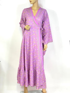 Sari Wrap Dress