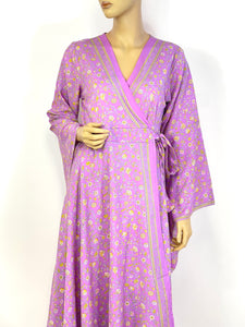 Sari Wrap Dress