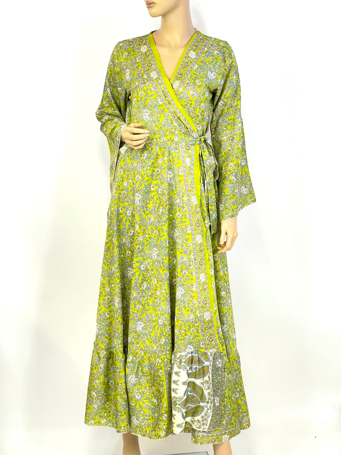 Sari Wrap Dress