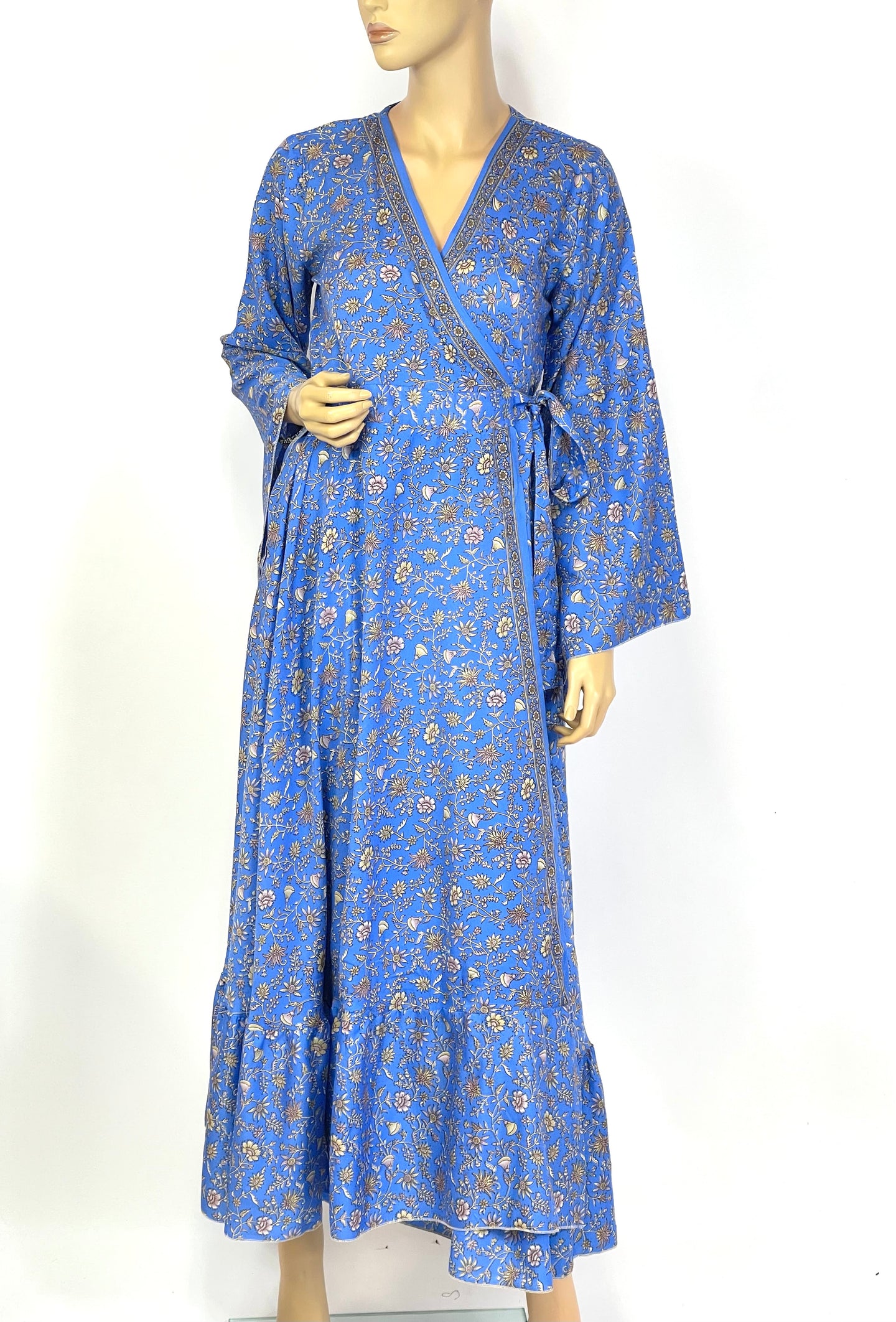 Sari Wrap Dress