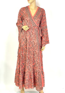 Sari Wrap Dress