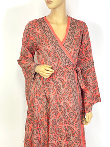 Sari Wrap Dress