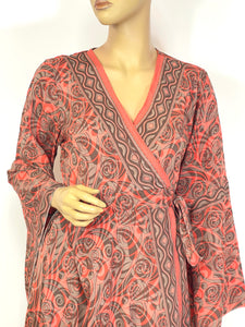 Sari Wrap Dress