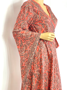 Sari Wrap Dress