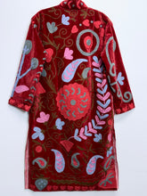 Load image into Gallery viewer, Velvet Suzani Long Jacket
