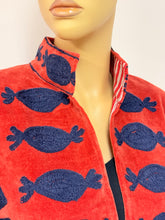 Load image into Gallery viewer, Velvet Suzani Long Jacket
