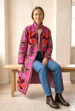 Load image into Gallery viewer, Velvet Suzani Long Jacket
