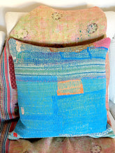 Load image into Gallery viewer, Vintage Kantha Cushion 60X60cm
