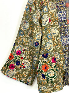 Kantha Blockprint Coat