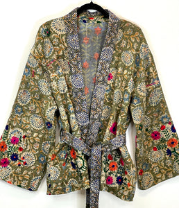 Kantha Blockprint Coat