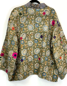 Kantha Blockprint Coat