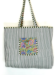 Blockprint Quilted Bag