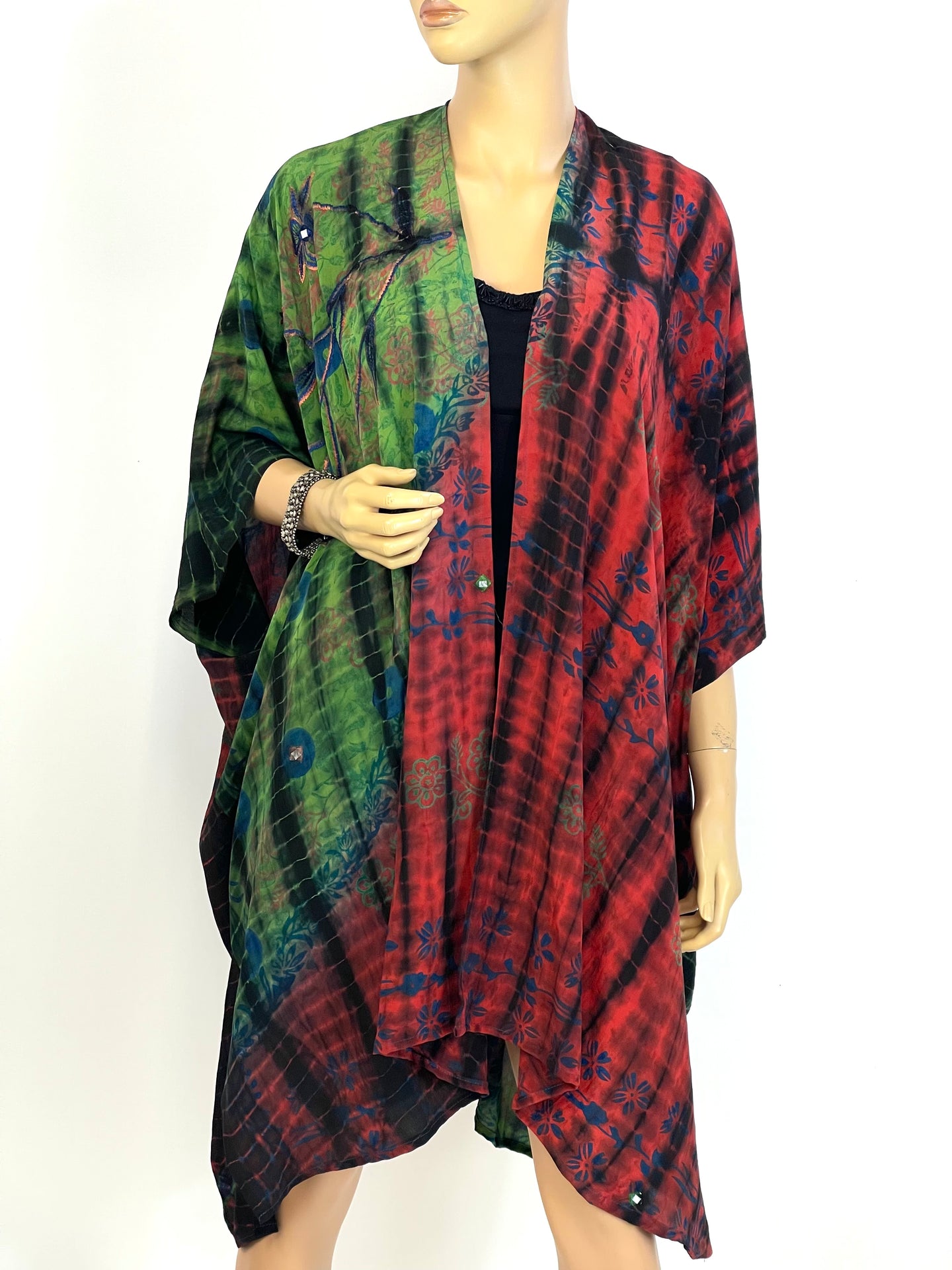 Tie Dye Kimono Duster
