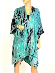 Tie Dye Kimono Duster