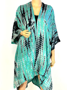Tie Dye Kimono Duster