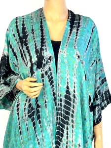 Tie Dye Kimono Duster