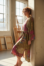Load image into Gallery viewer, Vintage Sari Kimono Long
