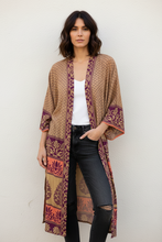 Load image into Gallery viewer, Vintage Sari Kimono Long
