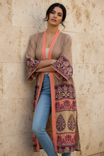 Load image into Gallery viewer, Vintage Sari Kimono Long
