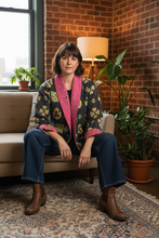 Load image into Gallery viewer, Kantha Short Jacket (free size)
