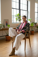 Load image into Gallery viewer, Kantha Short Jacket (free size)
