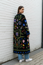Load image into Gallery viewer, Velvet Suzani Long Jacket
