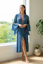 Load image into Gallery viewer, Vintage Sari Kimono Long
