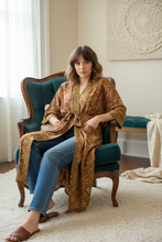 Load image into Gallery viewer, Vintage Sari Kimono Long
