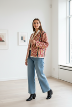 Load image into Gallery viewer, Kantha Short Jacket (Free Size)
