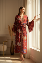 Load image into Gallery viewer, Vintage Sari Kimono Long
