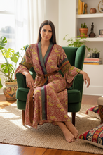 Load image into Gallery viewer, Vintage Sari Kimono Long
