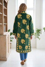 Load image into Gallery viewer, Velvet Suzani Long Jacket
