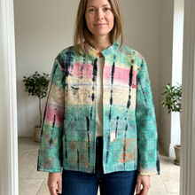Load image into Gallery viewer, Kantha Tie Dye Jacket
