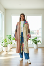 Load image into Gallery viewer, Vintage Kantha Kimono Robe
