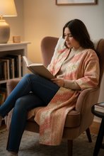 Load image into Gallery viewer, Vintage Kantha Kimono Robe
