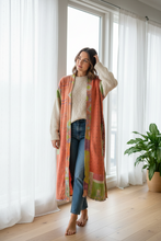 Load image into Gallery viewer, Vintage Kantha Kimono Robe
