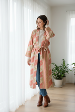 Load image into Gallery viewer, Vintage Kantha Kimono Robe
