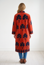 Load image into Gallery viewer, Velvet Suzani Long Jacket
