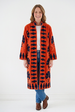 Load image into Gallery viewer, Velvet Suzani Long Jacket
