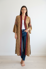 Load image into Gallery viewer, Vintage Sari Kimono Long
