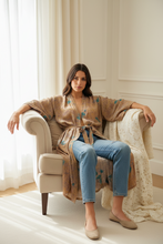 Load image into Gallery viewer, Vintage Sari Kimono Long
